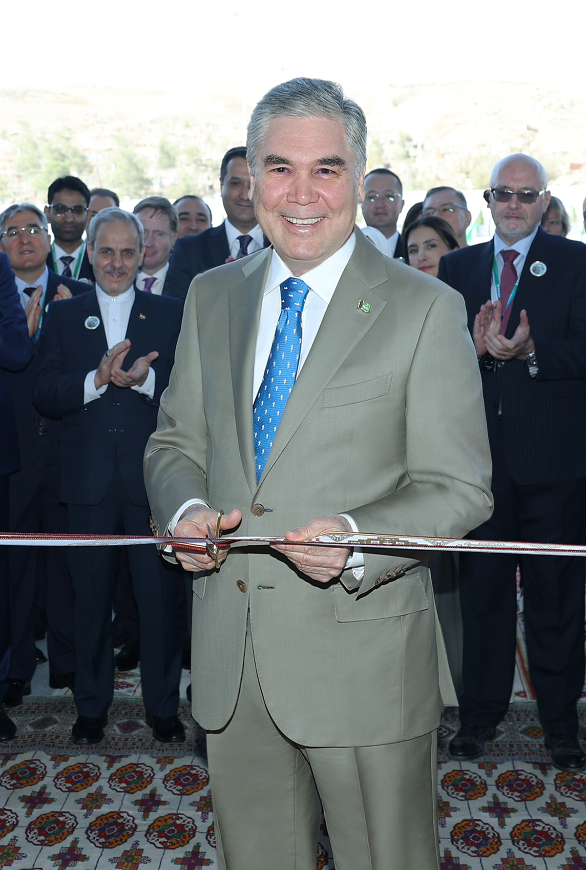 Hero Arkadag took part in the opening ceremony of the International University of Industrialists and Entrepreneurs